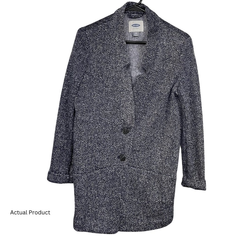 Dark Navy Old Navy Soft Brushed Car Coat